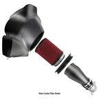 mishimoto 2021+ bmw g8x m3/m4 performance intake carbon fiber gloss bmw m3 m4 g80 g82 g8x iconic garage