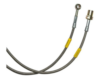 goodridge bmw m4 stainless steel rear brake lines f8x bmw m3 m4 f80 f82 f8x iconic garage