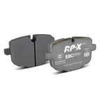 ebc racing 2021+ bmw m3/m4 (g80/g82/g83) / 2023+ bmw m2 (g97) rp-x rear brake pads bmw m3 m4 g80 g82 g8x iconic garage