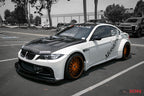seibon bmw m3 series 2dr (e92) gtr-style carbon fiber hood bmw m3 e92 e9x iconic garage