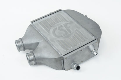 csf 2014+ bmw m3/m4 (f8x) top mount charge-air-cooler - raw finish bmw m3 m4 f80 f82 f8x iconic garage