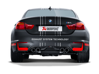 akrapovic bmw m4 (f82 f83) rear carbon fiber diffuser - matte bmw m3 m4 f80 f82 f8x iconic garage