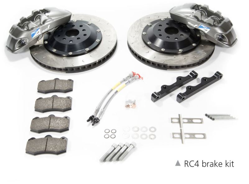 alcon 2015+ bmw m3 f80 380x32mm 4 piston rear brake upgrade kit - grey bmw m3 m4 f80 f82 f8x iconic garage