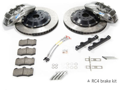 alcon 2015+ bmw m3 f80 380x32mm 4 piston rear brake upgrade kit - grey bmw m3 m4 f80 f82 f8x iconic garage