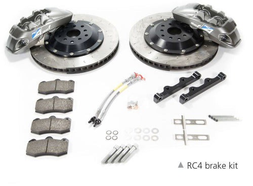 alcon 2015+ bmw m3 f80 380x32mm 4 piston rear brake upgrade kit - grey bmw m3 m4 f80 f82 f8x iconic garage