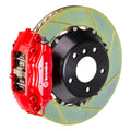 brembo m3 (e90/e92/e93) rear gt bbk 4 piston cast 345x28 2pc rotor slotted type-1-red bmw m3 e92 e9x iconic garage