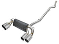 MACH Force-Xp 3in to 2.5in 304 SS Cat-Back Exhaust - Quad Polished Tips - F87 M2