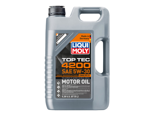 Engine Oil by Liqui Moly Top Tec 4200 - fits 2008–2013 BMW E82/E88 1 Series