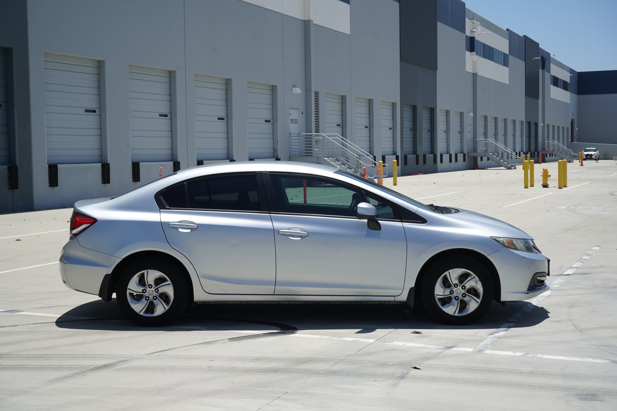 2013 Honda Civic LX rear passenger seats - Iconic Garage Burbank CA