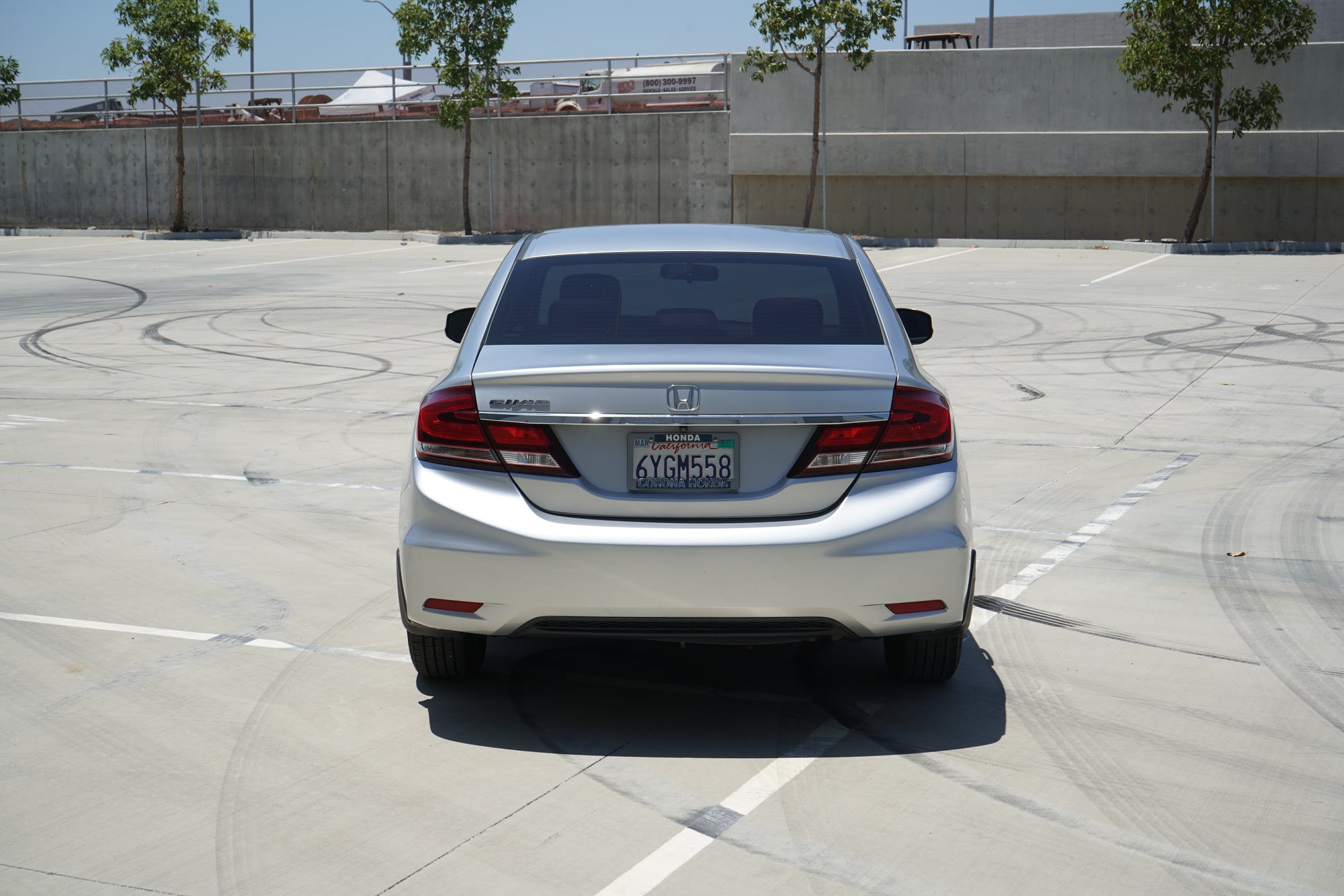 2013 Honda Civic LX center console - Iconic Garage Burbank CA