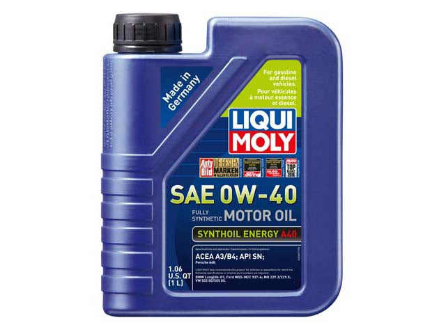 Engine Oil by Liqui Moly Synthoil Energy A40 - fits 2008–2013 BMW E82/E88 1 Series