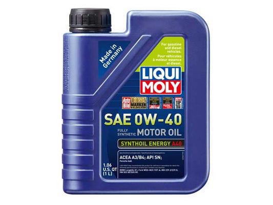 Engine Oil by Liqui Moly Synthoil Energy A40 - fits 2008–2013 BMW E82/E88 1 Series