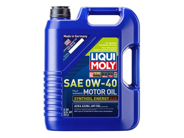 Engine Oil by Liqui Moly Synthoil Energy A40 - fits 2008–2013 BMW E82/E88 1 Series