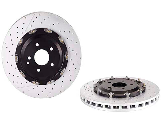 Brake Disc - Vented / Slotted and Cross-Drilled (360 X 32 - Brembo (2094210112)
