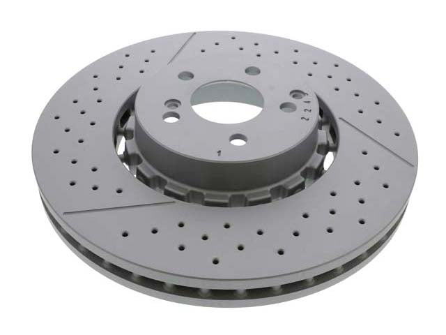 Brake Disc - Vented / Slotted and - Zimmermann Formula Z (2194210212)