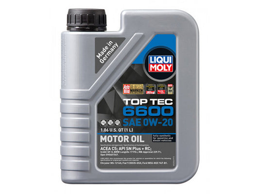 Engine Oil by Liqui Moly Top Tec 6600 - fits 2012–2019 BMW F30/F31 3 Series