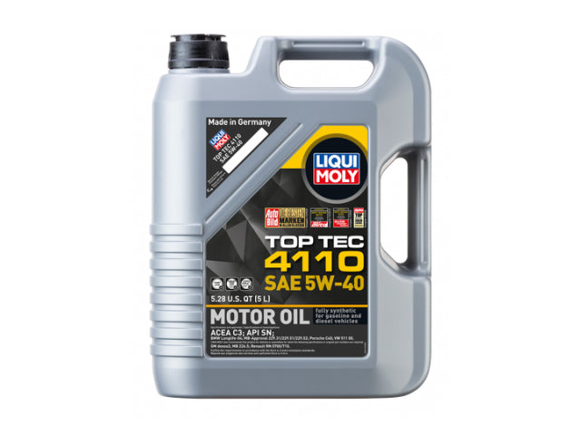 Engine Oil - Liqui Moly Top Tec 4110 - 5W-40 - Liqui Moly Top Tec - Pack of 2