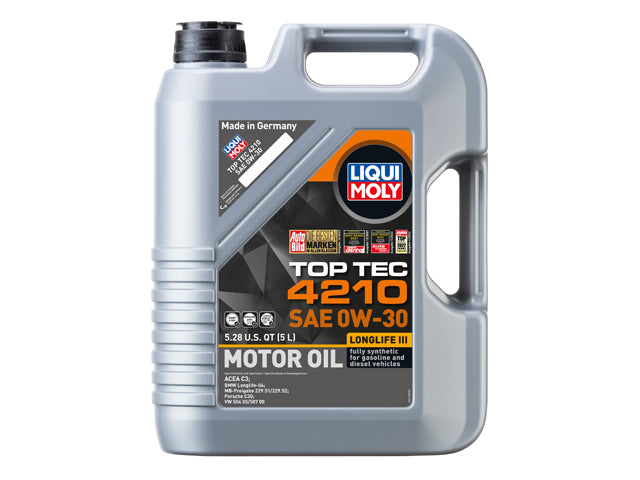 Engine Oil - Liqui Moly Top Tec 4210 - 0W-30 - Liqui Moly Top Tec - Pack of 2