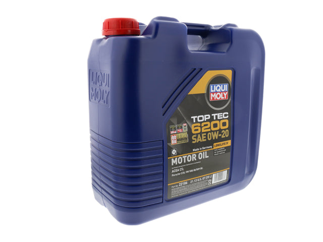 Engine Oil - Liqui Moly Top Tec 6200 - 0W-20 - Liqui Moly Top Tec - Pack of 2