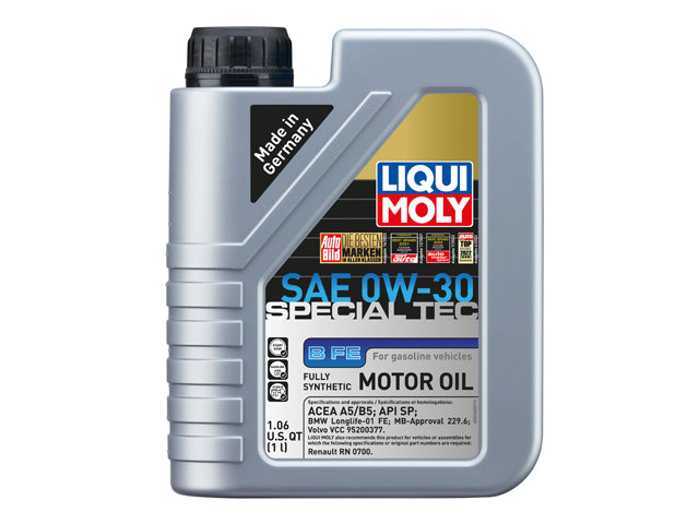 Engine Oil by Liqui Moly Special Tec B FE - fits 2008–2013 BMW E82/E88 1 Series
