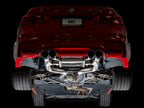 awe tuning bmw f8x m3/m4 switchpath cat-back exhaust - diamond black tips bmw m3 m4 f80 f82 f8x iconic garage