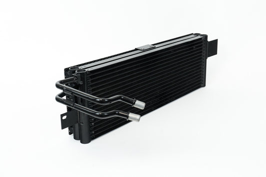 csf bmw m3/m4 (g8x) transmission oil cooler w/ rock guard bmw m3 m4 g80 g82 g8x iconic garage