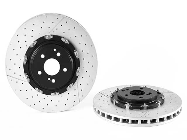 Brake Disc - Vented / Slotted and Cross-Drilled (390 X 36 - Brembo (2304211212)