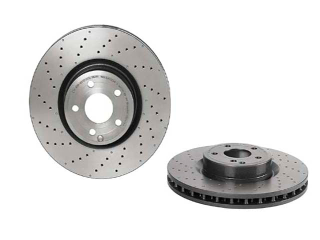 Brake Disc - Vented and Cross Drilled (360 X 36 mm) - Brembo (231421131207)