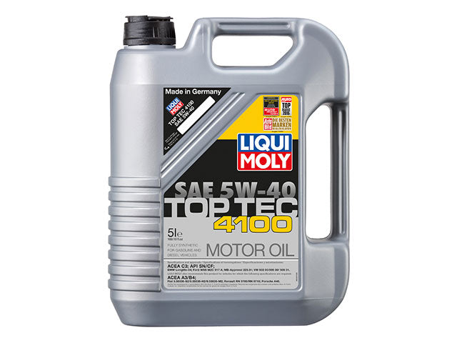 Engine Oil - Liqui Moly Top Tec 4100 - 5W-40 - Liqui Moly Top Tec - Pack of 6