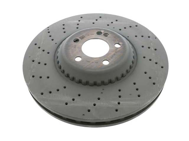 Brake Disc - Front - Genuine Mercedes (2574210400)
