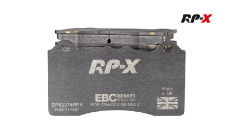 ebc racing 2021+ bmw m3/m4 (g80/g82/g83) / 2023+ bmw m2 (g97) rp-x rear brake pads bmw m3 m4 g80 g82 g8x iconic garage