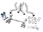 awe tuning bmw f8x m3/m4 track edition cat-back exhaust - chrome silver tips bmw m3 m4 f80 f82 f8x iconic garage