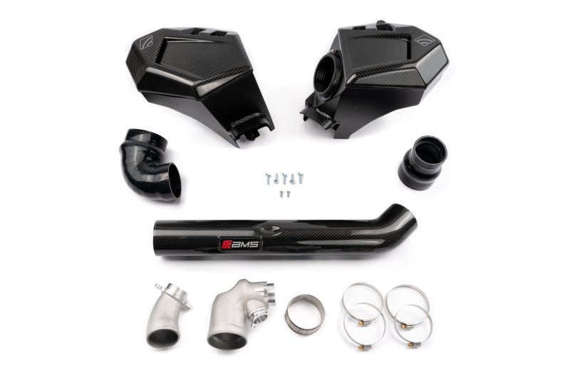 ams performance bmw g8x m2/m3/m4 s58 air intakes (carbon fiber lid) bmw m3 m4 g80 g82 g8x iconic garage
