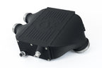 csf 2014+ bmw m3/m4 (f8x) top mount charge-air-cooler - crinkle black bmw m3 m4 f80 f82 f8x iconic garage