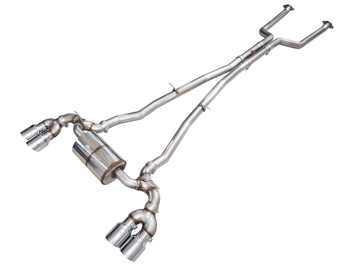 Touring Edition Cat-Back Exhaust - Chrome Silver Tips - G90/G99 M5