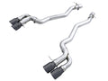 Track Edition Axle-Back Exhaust- Black Diamond Tips - F90 M5