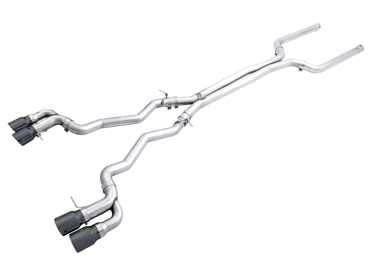 4.4T AWD Cat-Back Exhaust - Track Edition (Diamond Black Tips) - F90 M5