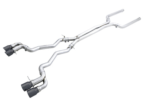 4.4T AWD Cat-Back Exhaust - Track Edition (Diamond Black Tips) - F90 M5