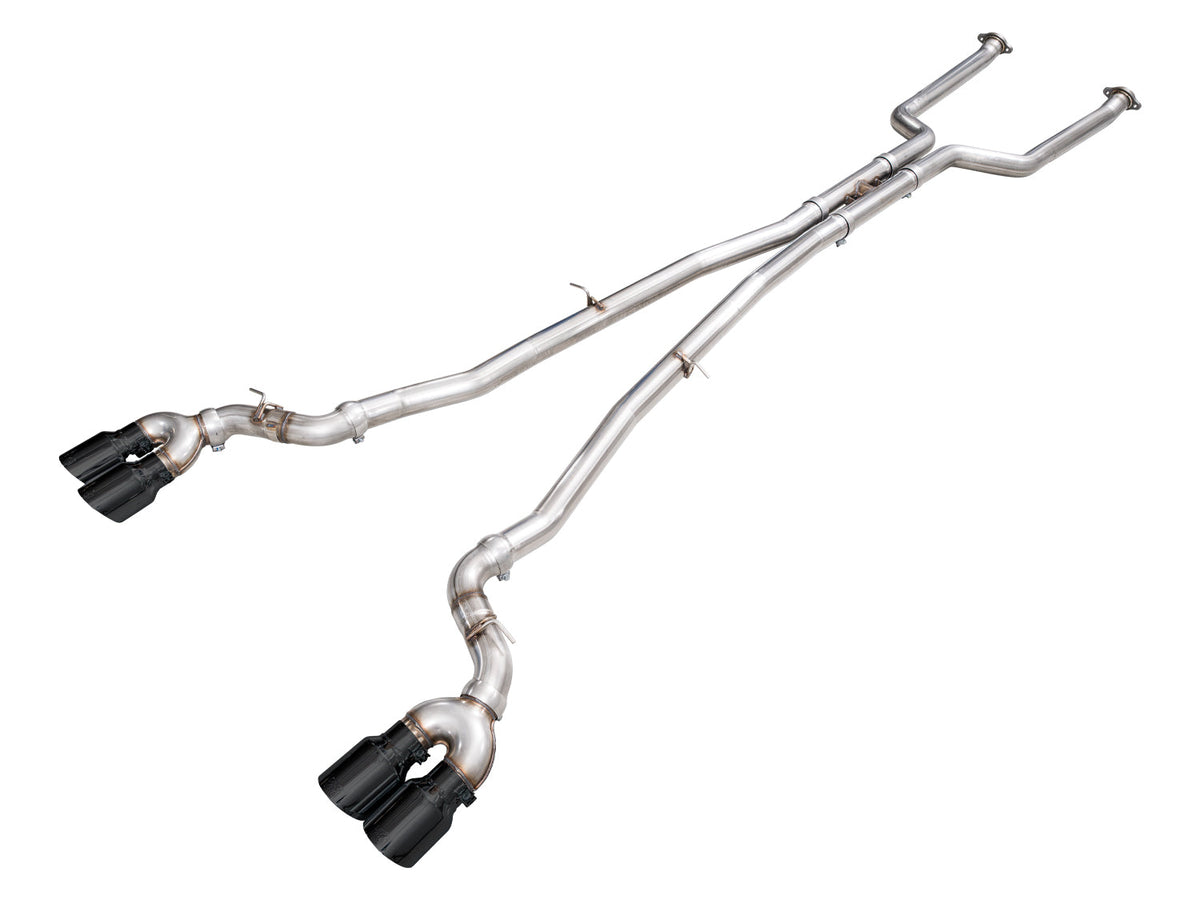 Track Edition Cat-Back Exhaust - Diamond Black Tips - G90/G99 M5