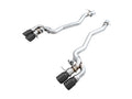 4.4T AWD SwitchPath Axle-Back Exhaust - Diamond Black Tips - F90 M5