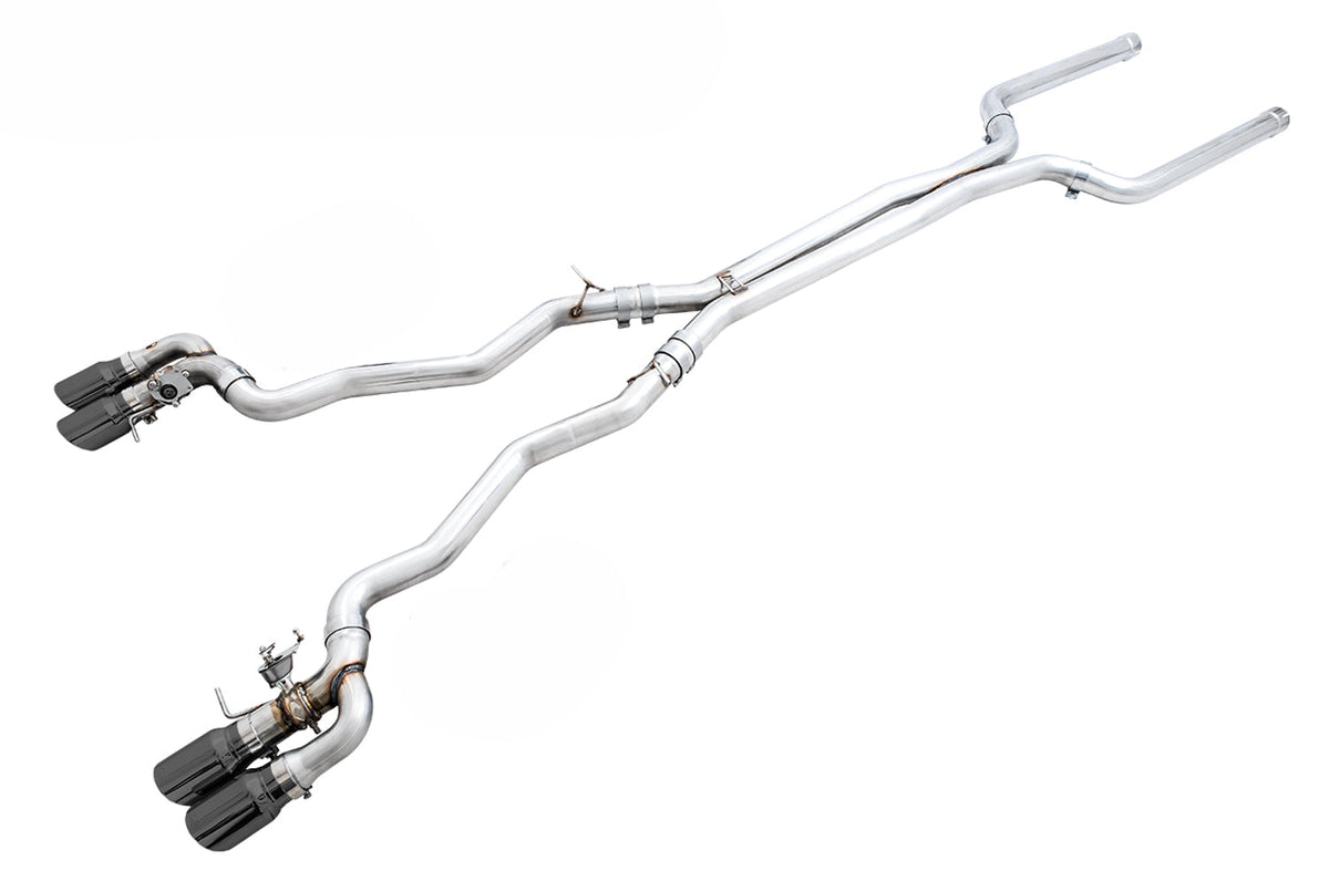 SwitchPatch Cat-Back Exhaust- Black Diamond Tips - F90 M5
