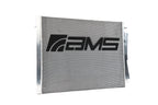 ams performance bmw g8x m2/m3/m4 s58 heat exchanger (black logo) bmw m3 m4 g80 g82 g8x iconic garage
