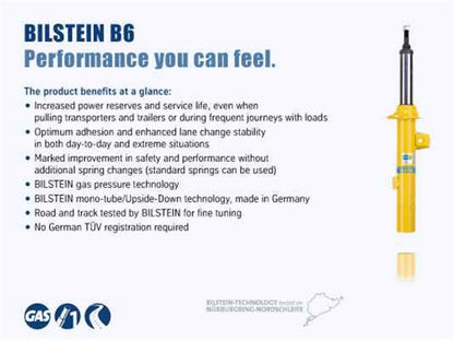 bilstein b6 (hd) 2015 bmw m3/m4 w/o edc front right 36mm monotube shock f8x bmw m3 m4 f80 f82 f8x iconic garage