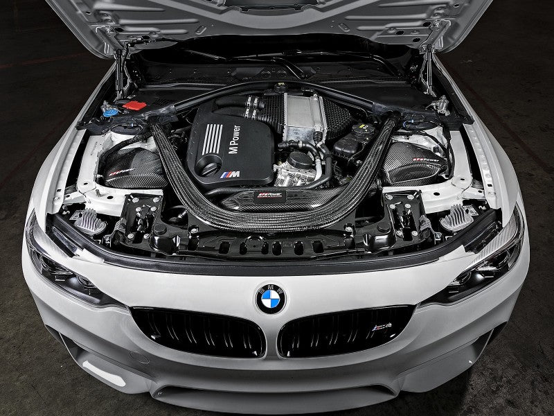 afe power momentum gt pro dry s intake system bmw m3/m4 s55 (tt) f8x bmw m3 m4 f80 f82 f8x iconic garage