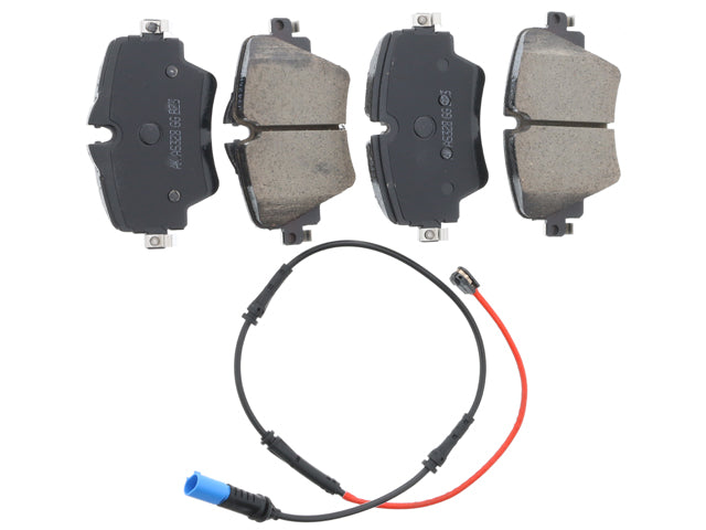 Brake Pad Set - Front by Akebono Euro - fits 2018–present BMW G20 3 Series
