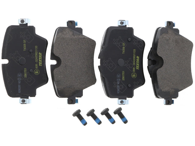 Brake Pad Set - Front by Textar - fits 2018–present BMW G20 3 Series