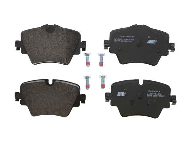 Brake Pad Set - Front by Jurid - fits 2018–present BMW G20 3 Series