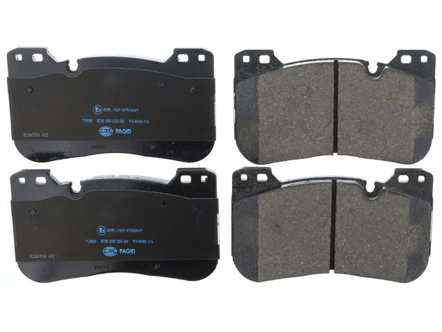 Brake Pad Set by Hella Brake Systems - fits 2020–2023 BMW F95 X5 M
