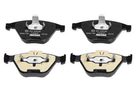 Brake Pad Set - Front - OEM TEXTAR - 34 11 2 283 865 / 34112283865 by TEXTAR - fits 2008–2013 BMW E90/E92/E93 M3