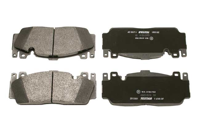 Brake Pad Set - Front by Textar - fits 2016–2021 BMW F87 M2